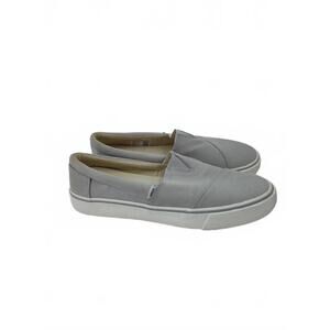 Toms Alpargata Fenix Slip on Shoes Sneakers Womens Size 10 Grey Casual